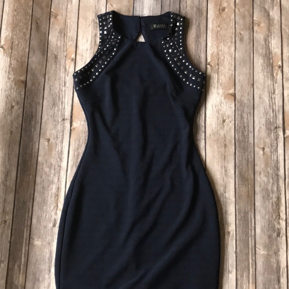 Guess Mini Dress Size 0 Navy Blue